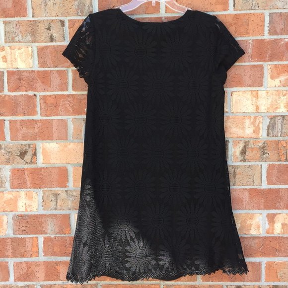 Forever 21 Size Medium Women Black Dress Short LBL  NWT Short Sleeve - Picture 5 of 10